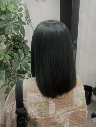 セミロング XYZ所属・縮毛矯正/髪質改善 韓国風/MIKIYAのヘアスタイル