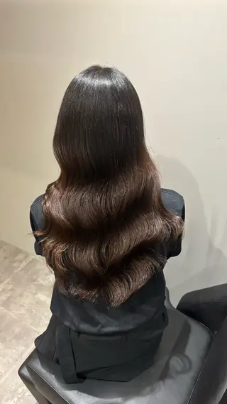 ロング ヘアアレンジ Mio/髪質改善 透明感カラー/西梅田のヘアスタイル