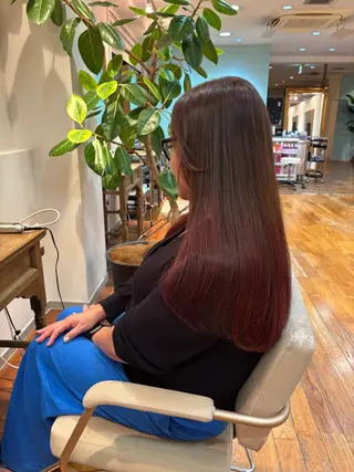 ロング カラー 榎本 紀美/カット無料のヘアスタイル