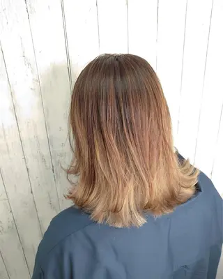 ミディアム （ayame） minoruのヘアスタイル