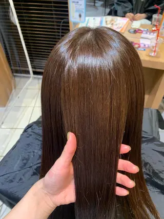 ロング カラー レイヤーカット 西宮北口/みなみのヘアスタイル