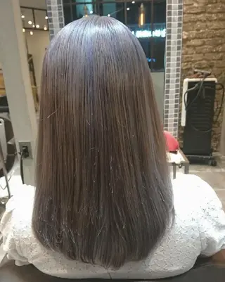 ミディアム カラー youres センター南所属・センター南 SEIJIのヘアスタイル