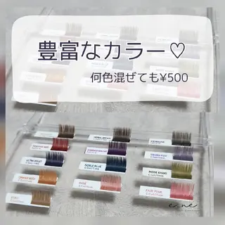 マツエク・マツパ mina eyelashのマツエク・マツパデザイン