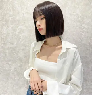ミディアム 色っぽヘア🫧 REI🫧のヘアスタイル