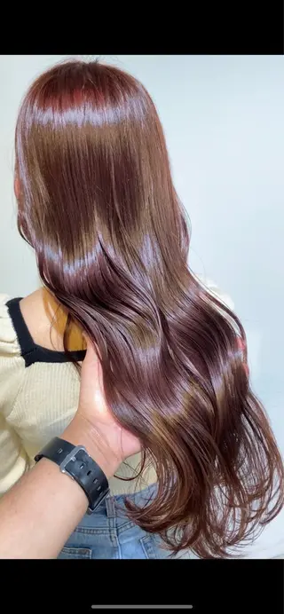 ロング アレンジ🎀ツヤ髪✨ 北野亜優実🌱のヘアスタイル