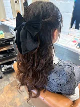 ロング ヘアアレンジ 🫧おか えいみ🫧のヘアスタイル