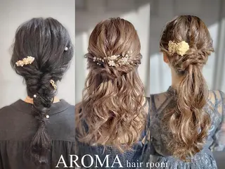 ヘアアレンジ 🌈アロマヘアルーム 新宿3号店🌈のヘアスタイル