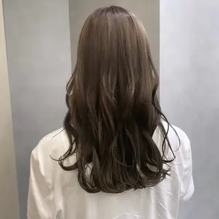 ロング カラー Rui/透明感カラー 暖色/レイヤーカットのヘアスタイル