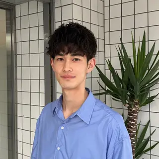 ショート パーマ メンズ ⭐️メンズカラー⭐️ No1二田健吾‼️のヘアスタイル