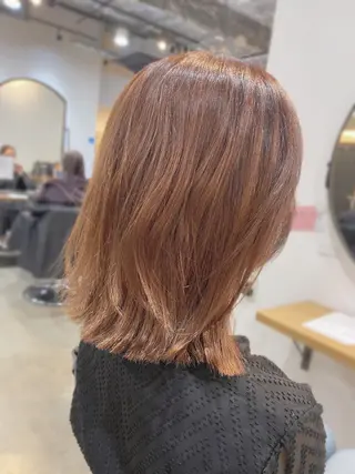 ミディアム 中津/梅田/赤み消し /髪質改善/愛芽のヘアスタイル