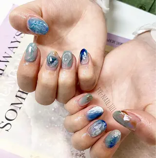 ミディアム ネイル JILL sa-yaのネイルデザイン