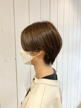 ショート 🫧顔周りカット 🫧樫村優香のヘアスタイル