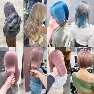 カラー Via officialのヘアスタイル