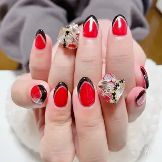 ネイル The Best Beauty受付担当のヘアスタイル