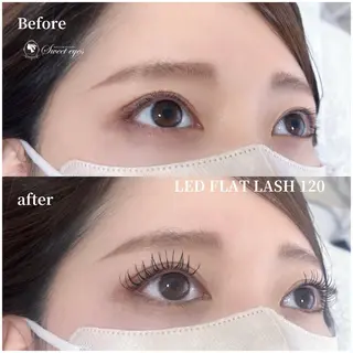 マツエク・マツパ Sweeteyes 金山店のマツエク・マツパデザイン