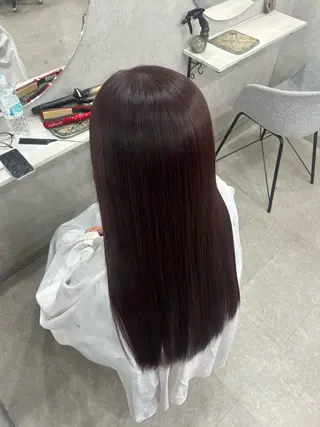 ロング カラー 大宮/韓国風🩶/ 七海芽亜利🎀のヘアスタイル