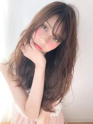 ロング さとう ダリューシュたかひこのヘアスタイル