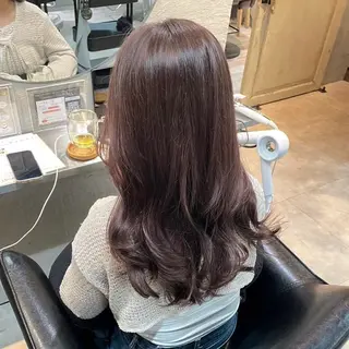 カラー 小浦 花澄のヘアスタイル