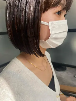 ショート カラー マツダテホノカ🌼 ボブ・ハイトーン🌼のヘアスタイル