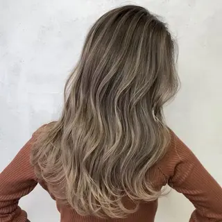 ロング カラー 🌈透明感カラー ✨松田龍也🌈のヘアスタイル