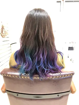 セミロング カラー 柴田泰秀sotti. 髪質改善/ブリーチのヘアスタイル