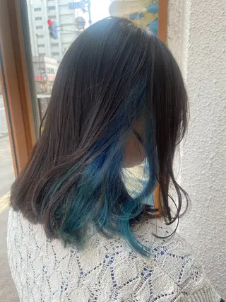 カラー sato harunaのヘアスタイル