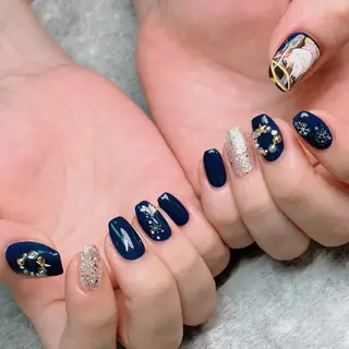 ネイル haleyume所属・shino🌟 痛ネイルのネイルデザイン