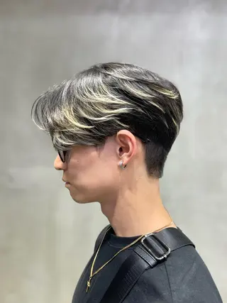 カラー メンズ the path shogo🌻のヘアスタイル