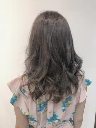 セミロング カラー パーマ 🤍FUKUMURA 🤍のヘアスタイル