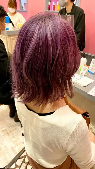 カラー Kazuki 艶髪特化のヘアスタイル
