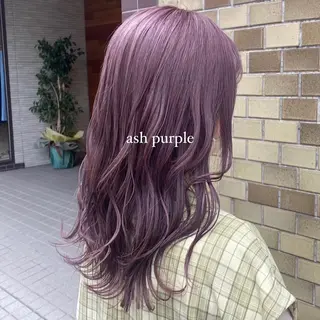 ロング 透明感カラー 【問屋町】moe🪿のヘアスタイル