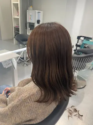 ミディアム 野崎 孝章のヘアスタイル