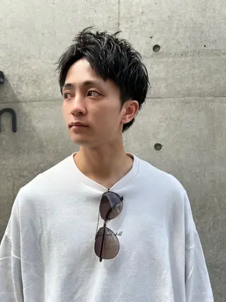 メンズ 大阪メンズパーマ /スパイキー/らいのヘアスタイル