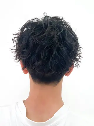 パーマ メンズ 長嶺花音 （のんのん）☽⑅ ˖のヘアスタイル