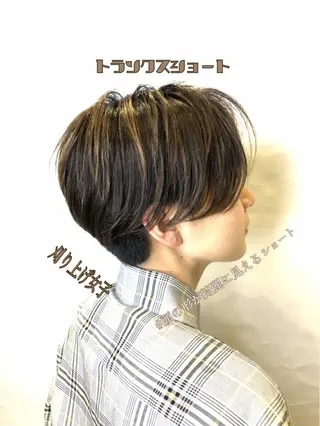 ショート 『Ash久が原MG』 水野 翼のヘアスタイル