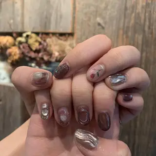 ネイル AOI✩⡱ y2kネイルのネイルデザイン