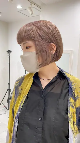 ショート gisele所属・小山 一之のヘアスタイル