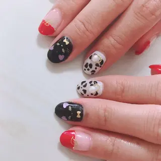 ネイル 爪工房ぱるっこ所属・川岡 香を里のネイルデザイン