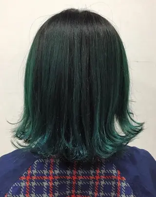 ミディアム カラー 白髪女性専門店竹内 涼乃のヘアスタイル