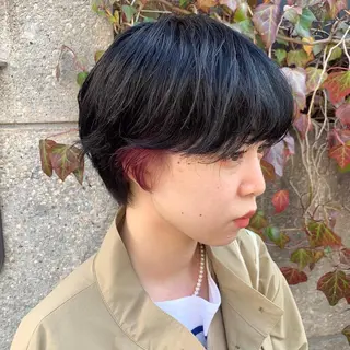 ショート カラー ARMONY表参道所属・韓国風専門 RYOのヘアスタイル
