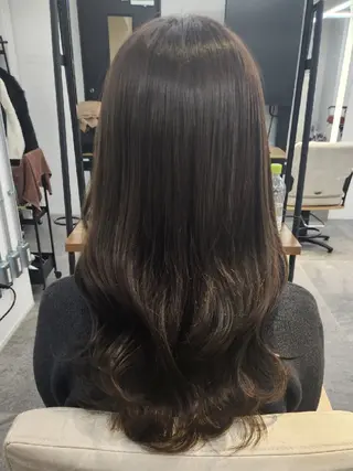 ロング little×salt所属・透明感カラー✨️ 渋谷/ナカムラのヘアスタイル