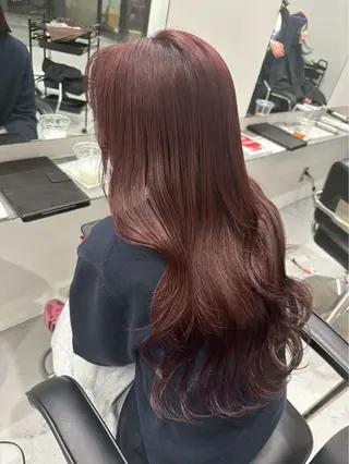ロング カラー カラーモデル募集中 新潟万代/こたろ🐯のヘアスタイル