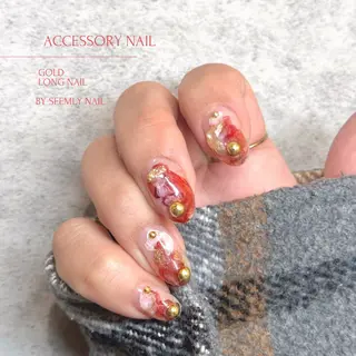 ネイル Seemly 千田町店所属・フラワーパラジェル 🌸シームリーエミのネイルデザイン