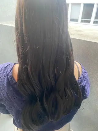 ロング カラー ヘアアレンジ 🎀 amii Hitomi  🎀のマツエク・マツパデザイン