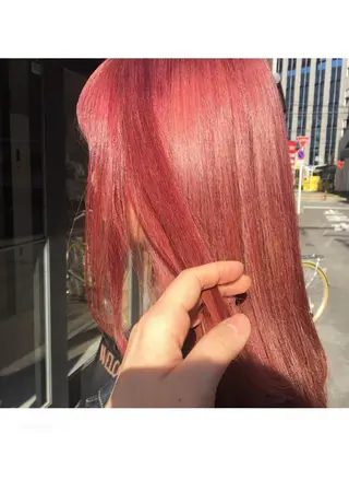 ミディアム カラー NEWI 京橋 【yoko】のヘアスタイル