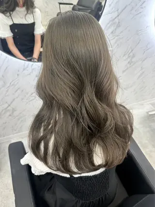 ロング カラー 韓国艶カラー 🇰🇷💎MIUのヘアスタイル