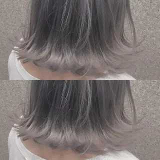 ミディアム カラー ヘアアレンジ marbles〻 chiharuのヘアスタイル