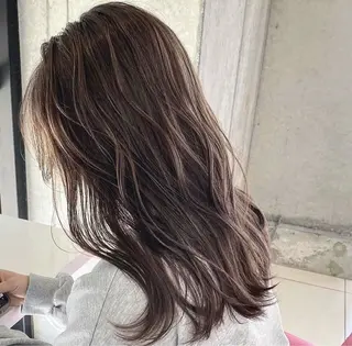 セミロング カラー 梨ア./ 海外ヘア/海外ギャルのヘアスタイル