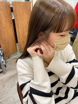 ロング カラー イチカワ ミオ/ minim hairのヘアスタイル