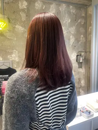 セミロング ano @anomukuiのヘアスタイル